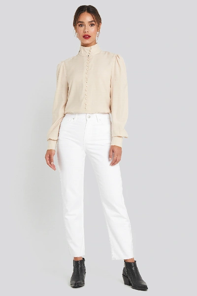 Chloé Straight Leg Jeans - White