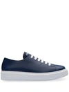 Prada Platform Low-top Sneakers In Blue