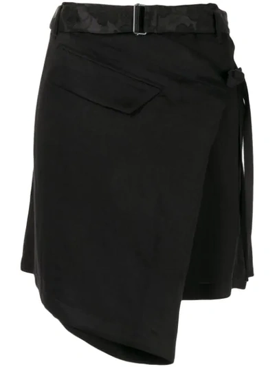 Ann Demeulemeester Valery Shorts In Black