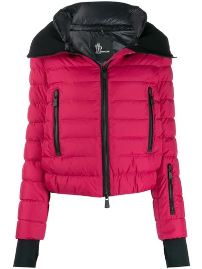 Moncler Vonne Padded Jacket In Red