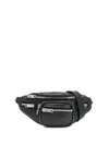 Alexander Wang Mini Woven Belt Bag In 001 Black