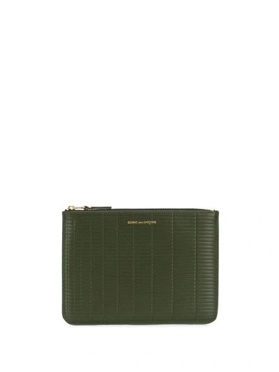 Comme Des Garçons Wallet Brick Line Purse - 绿色 In Green