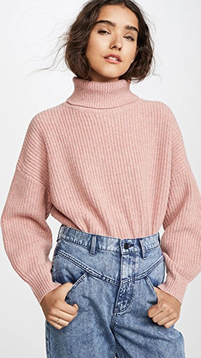 Demylee Tillie Sweater In Carnation Pink