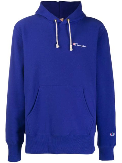 Champion Men's C-life Reverse Weave Logo Hoodie In Bs103