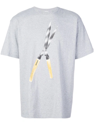 Supreme Shears Tee In Grey