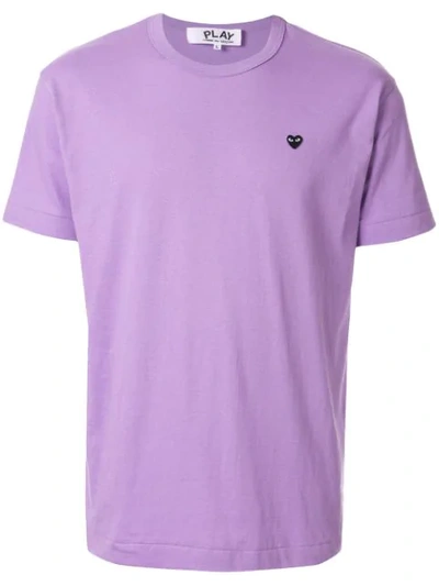 Comme Des Garçons Play Play T-shirt In Purple