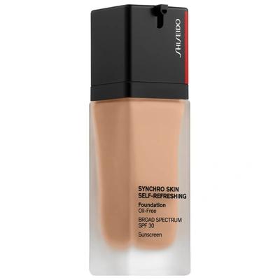 Shiseido Synchro Skin Self-refreshing Foundation Spf 30 320 - Pine 1.0 oz/ 30 ml In 320 Pine