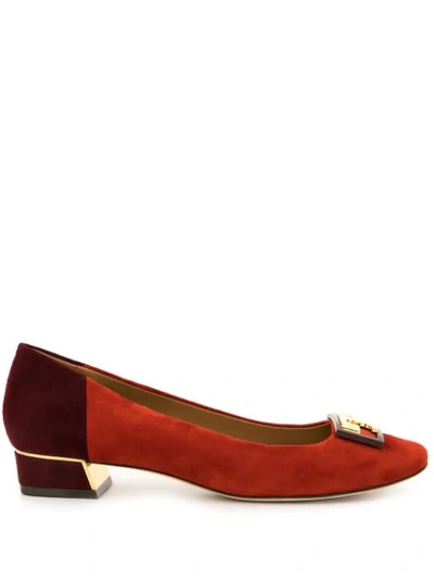 Tory Burch Gigi Ballerina Shoes In Red