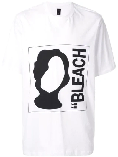 Oamc Bleach Print T-shirt In White