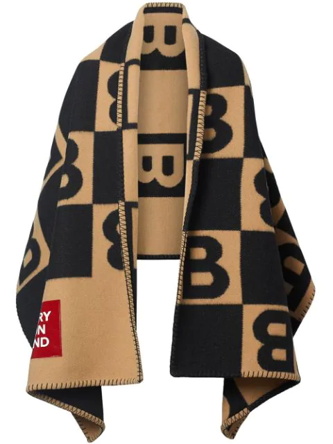 burberry b scarf