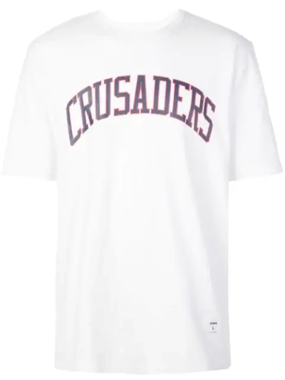 Supreme Crusaders Print T-shirt In White