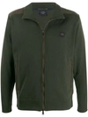 Paul & Shark Zip Detail Jacket In Green