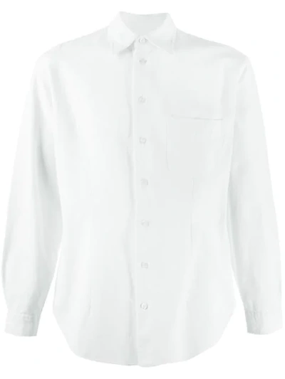 Pre-owned Giorgio Armani '1990s Pointed Collar Shirt In White