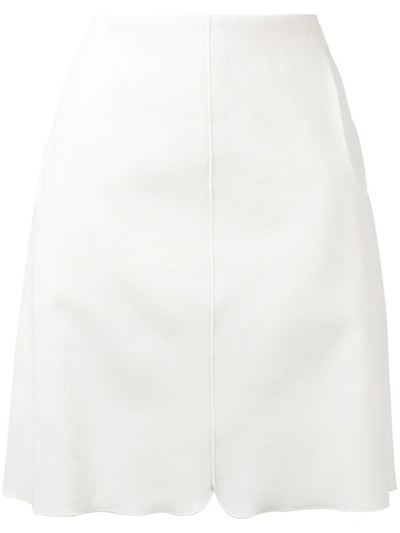Giambattista Valli Front Pocket Skirt - White