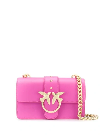 Pinko Love Simply Shoulder Bag In Pink