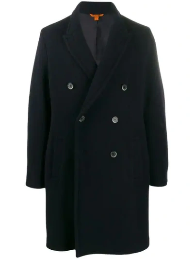 Barena Venezia Double-breasted Coat In Blue