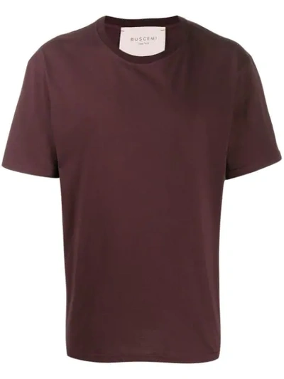 Buscemi Relaxed Fit T-shirt In Purple