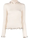 See By Chloé Rollneck Top In Neutrals