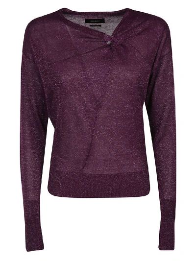 Isabel Marant Axel Pullover In Purple