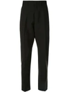 N°21 Pleated Tailored Trousers In Black