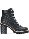 Le Silla St. Moritz Trekking Boots In Black