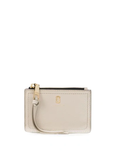 Marc Jacobs The Softshot Top-zip Multi Wallet In Neutrals