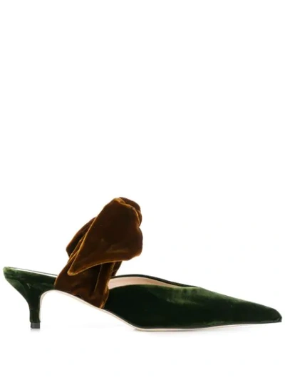 Gia Couture Bow In Green