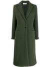 Barena Venezia Single Breasted Coat In Green