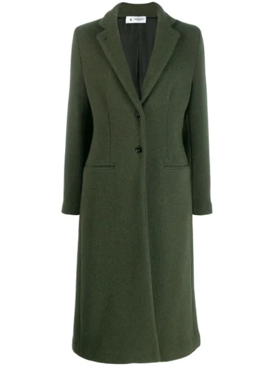 Barena Venezia Single Breasted Coat In Green