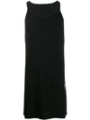 Rick Owens Drkshdw Oversized Tank Top In Black