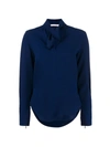 See By Chloé Tie-neck Blouse In Blue