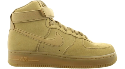 Pre-owned Nike Air Force 1 High Elemental Gold (women's) In Elemental Gold/elemental Gold-gum Light Brown-ale Brown