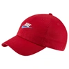 Nike Sportswear Heritage86 Futura Washed Adjustable Back Hat In Red