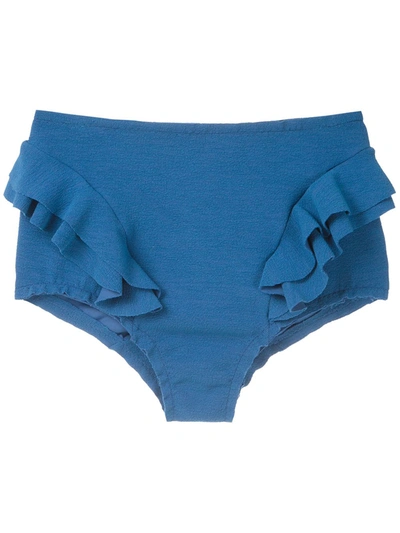 Clube Bossa Hopi Hot Pant Bikini Bottom In Blue