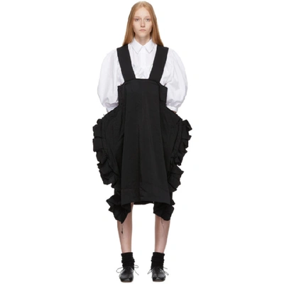 Comme Des Garçons Comme Des Garçons Comme Des Garcons Comme Des Garcons Black Ruffled Oversized Suspender Skirt In 1 Black