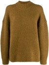 3.1 Phillip Lim Turtle Neck Jumper In Brown