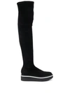 Clergerie Bella Thigh-high Boots In Black
