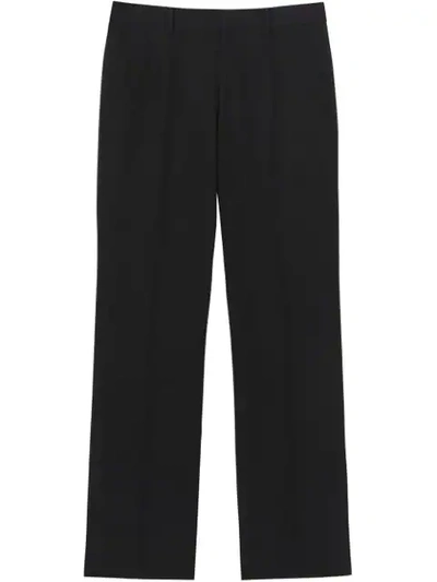 Burberry Loose Fit Trousers - Black