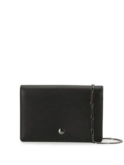 Discord Yohji Yamamoto Crossbody Coin Case In Black