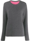 Chinti & Parker Colour-block Jumper In Grey
