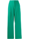 Chinti & Parker High-waisted Trousers In Green