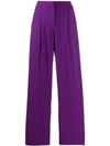 Chinti & Parker Wide Leg Trousers In Purple