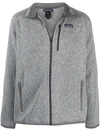 Patagonia Better Sweater Performance Slim Fit Zip Jacket In Grey