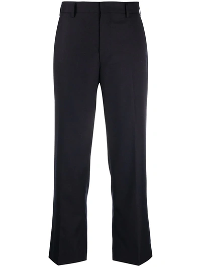 Junya Watanabe Cropped Tailored Trousers In Black