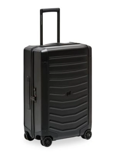 Porsche Design Medium Hardcase Roadster Suitcase In Black