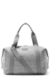 Dagne Dover 365 Large Landon Neoprene Carryall Duffle Bag In Heather Grey