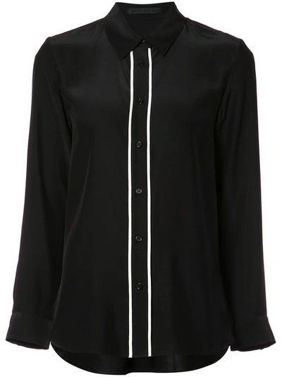 Jenni Kayne Contrast Trim Button-up Shirt | ModeSens
