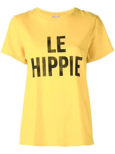 Cinq À Sept Le Hippie T-shirt In Yellow
