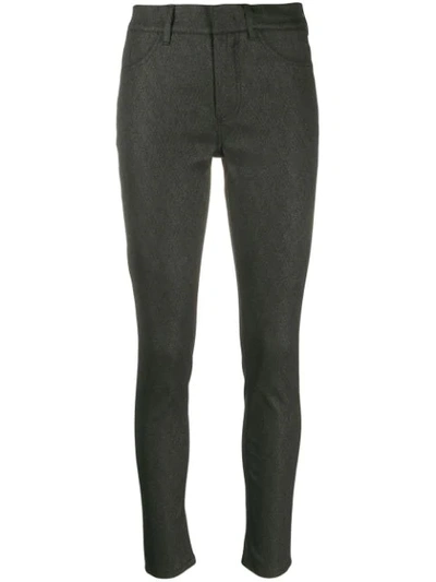 Dondup High-waisted Skinny Jeans In Grey