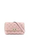 Valentino Garavani Garavani Rockstud Spike Belt Bag In Pink